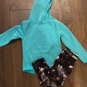 Under Armour Coldgear Hoodie and  Leggings Set